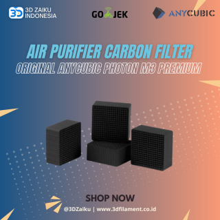 Original Anycubic Air Purifier Carbon Filter for Photon M3 Premium - Isi 4 pcs